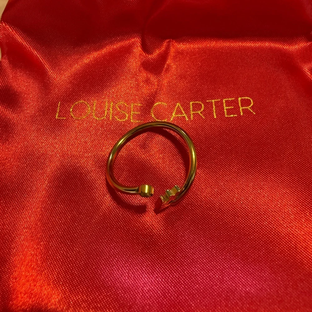 New Louise Carter Gold Sagittarius Ring - Picture 3 of 3